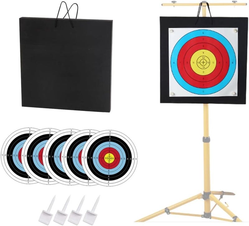 SOPOGER Archery Target for Backyard Adult, Easy Arrow Removal Bow Target, Durable Bow and Arrow Target for Youth Outdoor Shooting Practice - Image 1